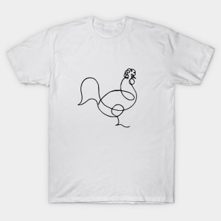 Picasso's Rooster T-Shirt